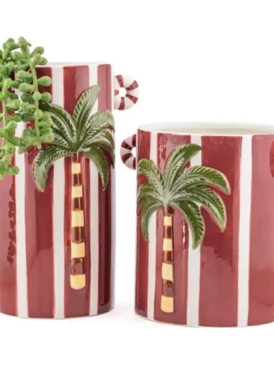 Manoon Manoon Aardewerk vaas Paluna S | Rood