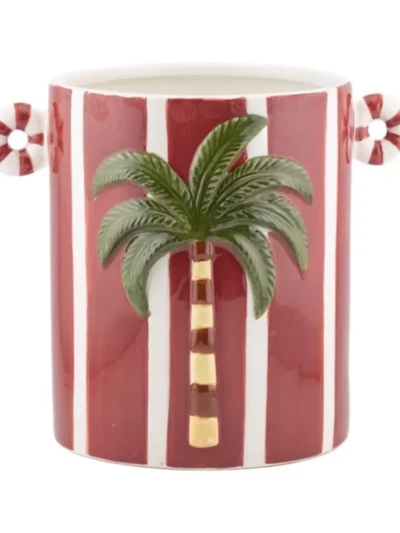 Manoon Manoon Aardewerk vaas Paluna S | Rood