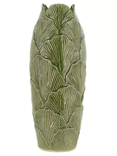 Manoon Manoon Aardewerk vaas Sculpt L | Groen