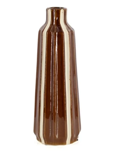 Manoon Manoon Aardewerk vaas Strea M | Bruin