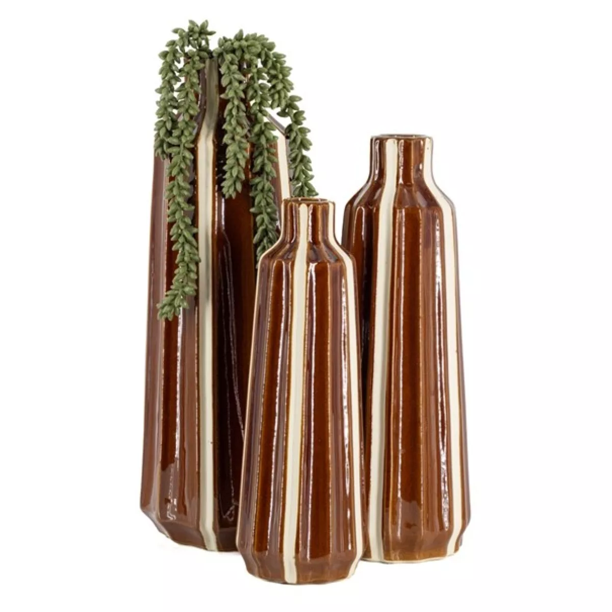 Manoon Aardewerk vaas Strea S | Bruin 2 Manoon Manoon Aardewerk vaas Strea S | Bruin