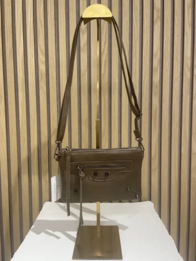 Michelle Michelle Stoer schoudertasje | Bruin