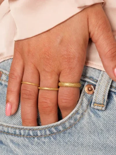 My Bendel My Bendel Aanschuifring stardust | Goud