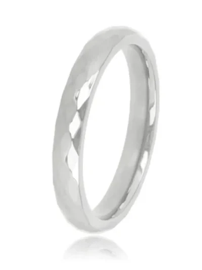 My Bendel My Bendel Facet geslepen ring | Zilver