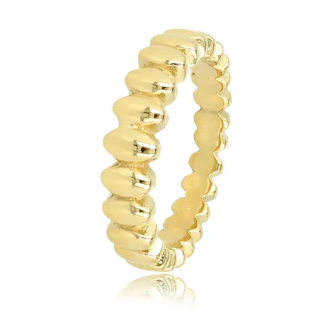 My Bendel Ring met ovaaltjes | Goud 1 My Bendel My Bendel Ring met ovaaltjes | Goud