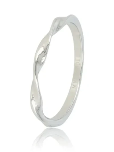 My Bendel My Bendel Ring met twist | Zilver