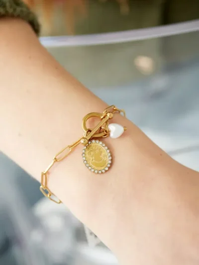 Yehwang Yehwang Armband classy lady | Zilver