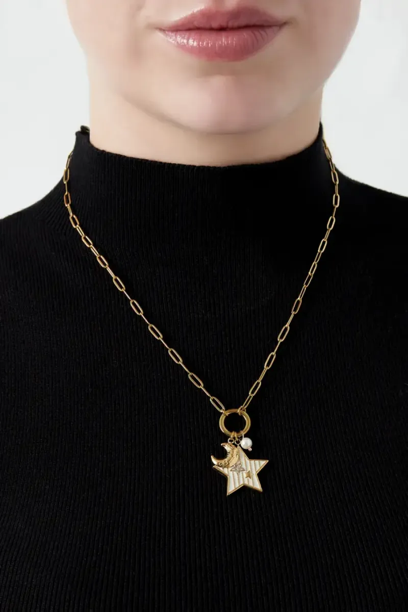 Yehwang Bedelketting starry dreams | Goud 2 Yehwang Yehwang Bedelketting starry dreams | Goud