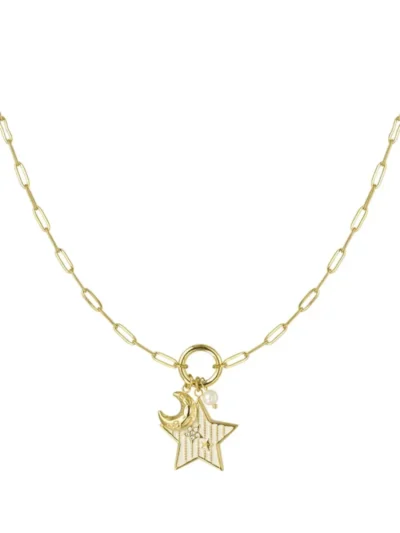 Yehwang Yehwang Bedelketting starry dreams | Goud