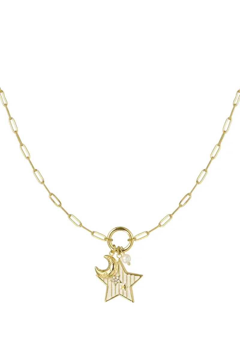 Yehwang Bedelketting starry dreams | Goud 1 Yehwang Yehwang Bedelketting starry dreams | Goud