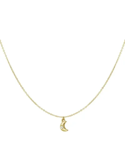 Yehwang Yehwang Ketting met halve maan | Goud