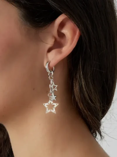 Yehwang Yehwang Oorbellen starry nights | Zilver