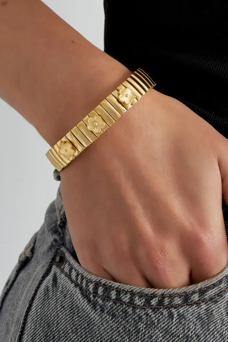 Yehwang statement bloom bracelet | Zilver 2 Yehwang Yehwang statement bloom bracelet | Zilver