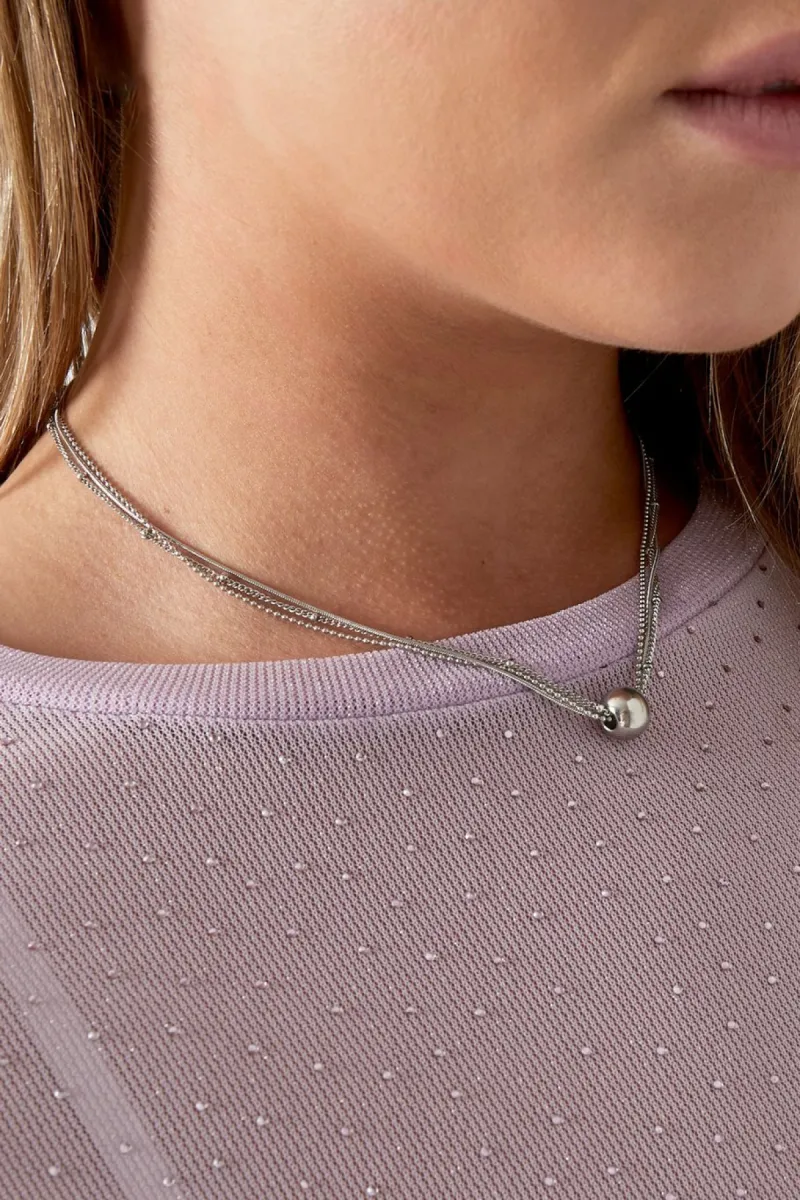 Yehwang Yehwang Tijdloze bedelketting | Zilver