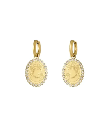 Yehwang Yehwang Oorbellen classy lady | Goud