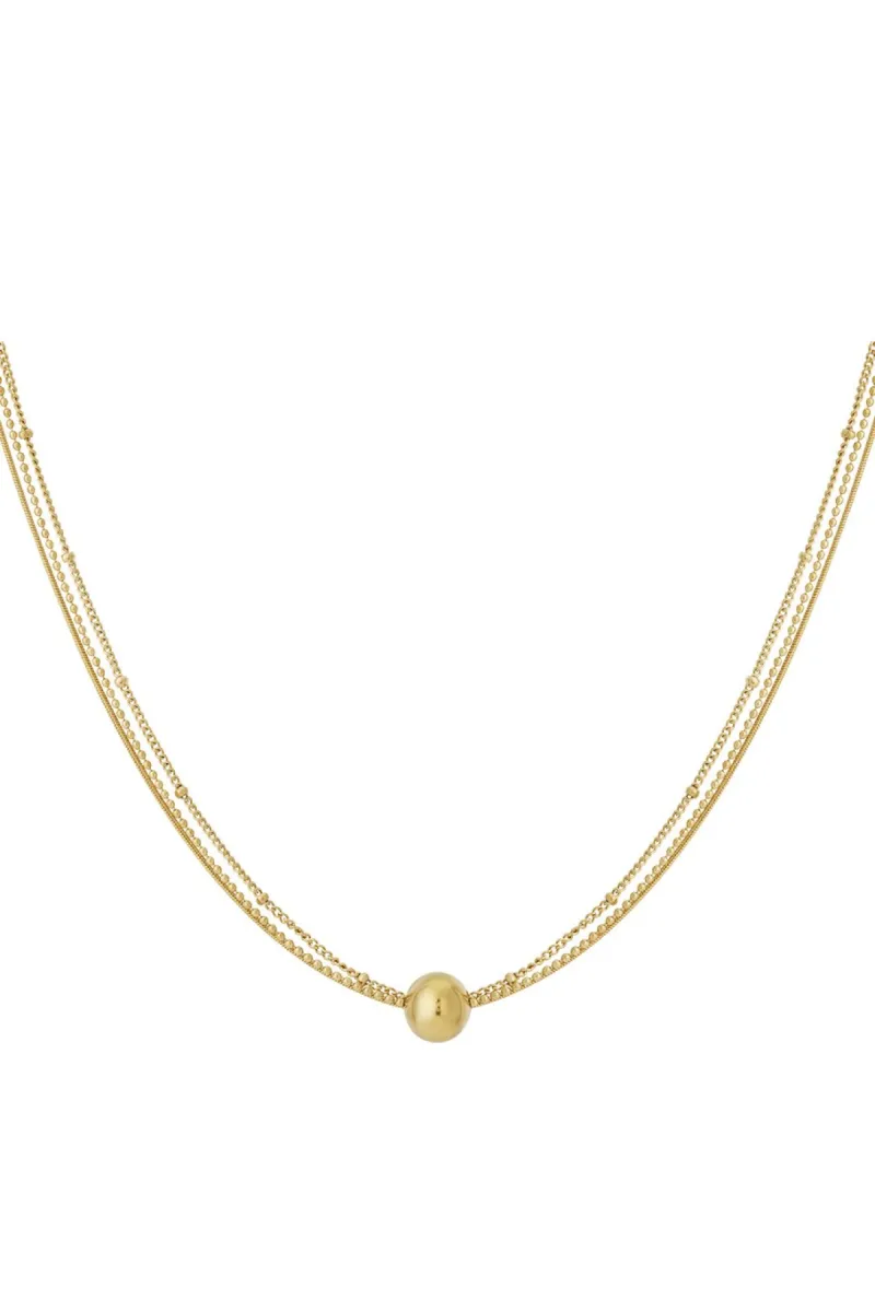 Yehwang Tijdloze bedelketting | Goud 1 Yehwang Yehwang Tijdloze bedelketting | Goud