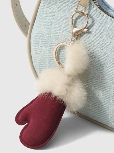 Manoon Manoon Mini-pluche handschoen hanger | Bruin