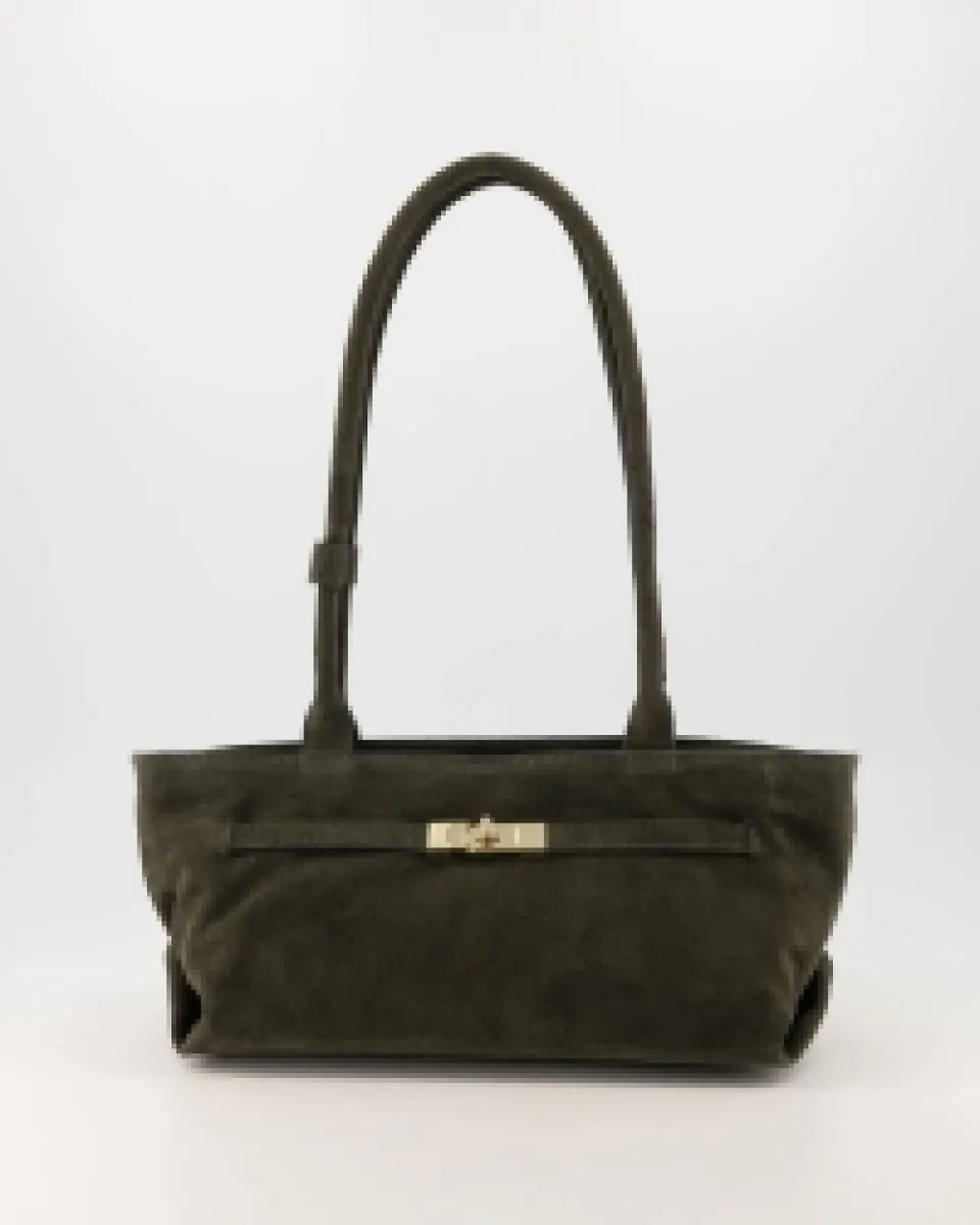 Manoon Peet Suede | Groen 1 Manoon Manoon Peet Suede | Groen
