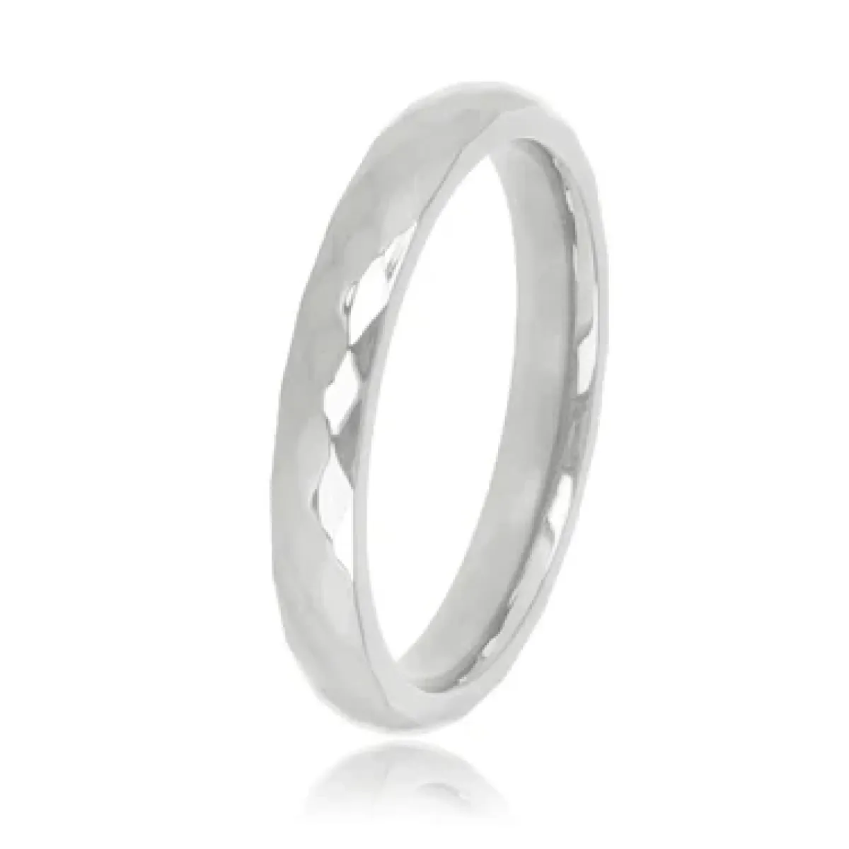 My Bendel Facet geslepen ring | Zilver 1 My Bendel My Bendel Facet geslepen ring | Zilver