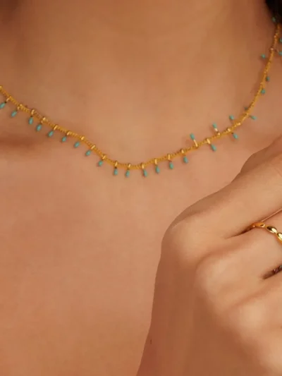 My Bendel My Bendel Aanschuifring met Ovale Vormen | Goud