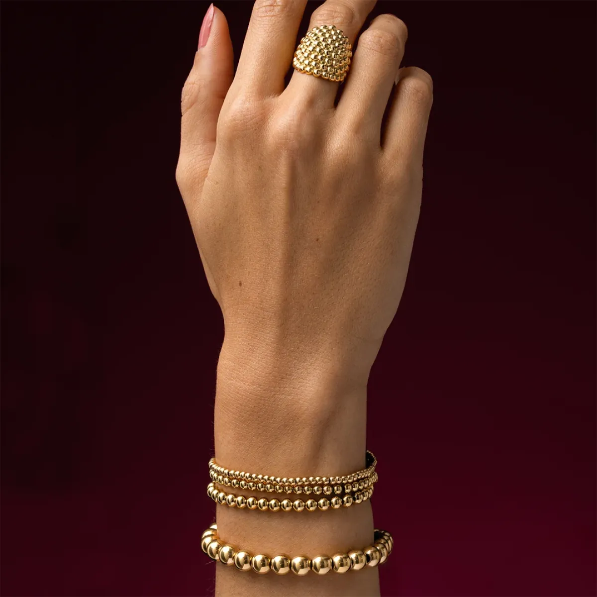 My Bendel Armband 4mm | Goud 2 My Bendel My Bendel Armband 4mm | Goud