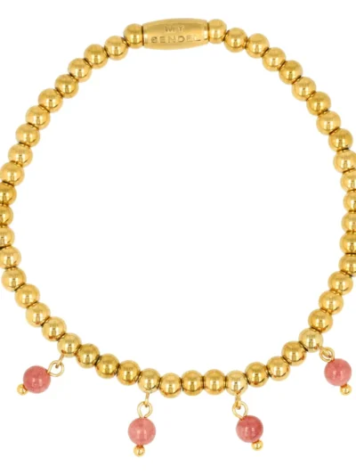 My Bendel My Bendel Armband Bedels Rhodoniet | Goud
