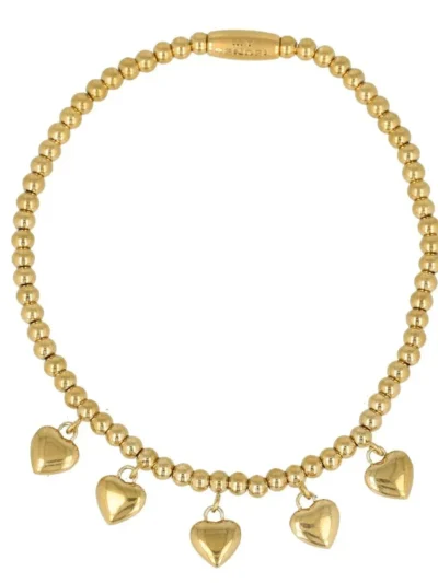 My Bendel My Bendel Armband met Harten bedels | Goud