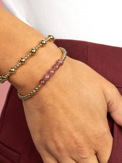 My Bendel My Bendel Armband met speels effect | Goud