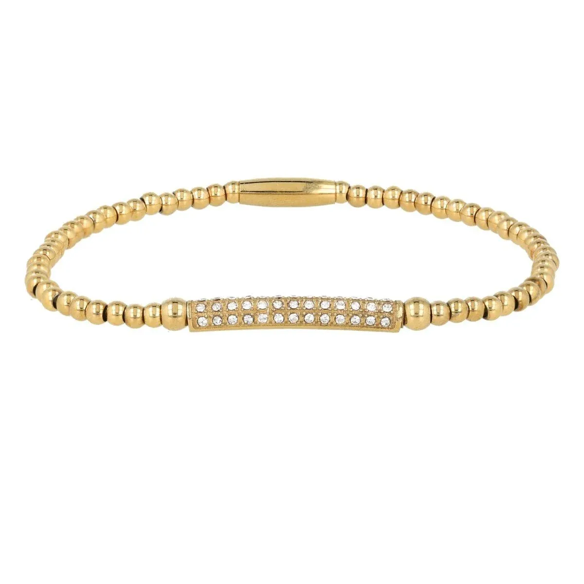 My Bendel Armband met Zirkonia Bedel | Goud 1 My Bendel My Bendel Armband met Zirkonia Bedel | Goud