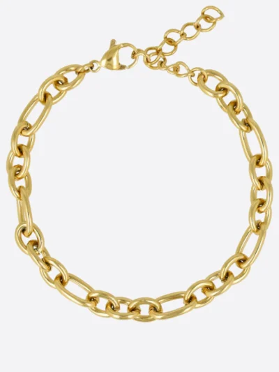 My Bendel My Bendel Armband Ronde Ovale Schakels | Goud