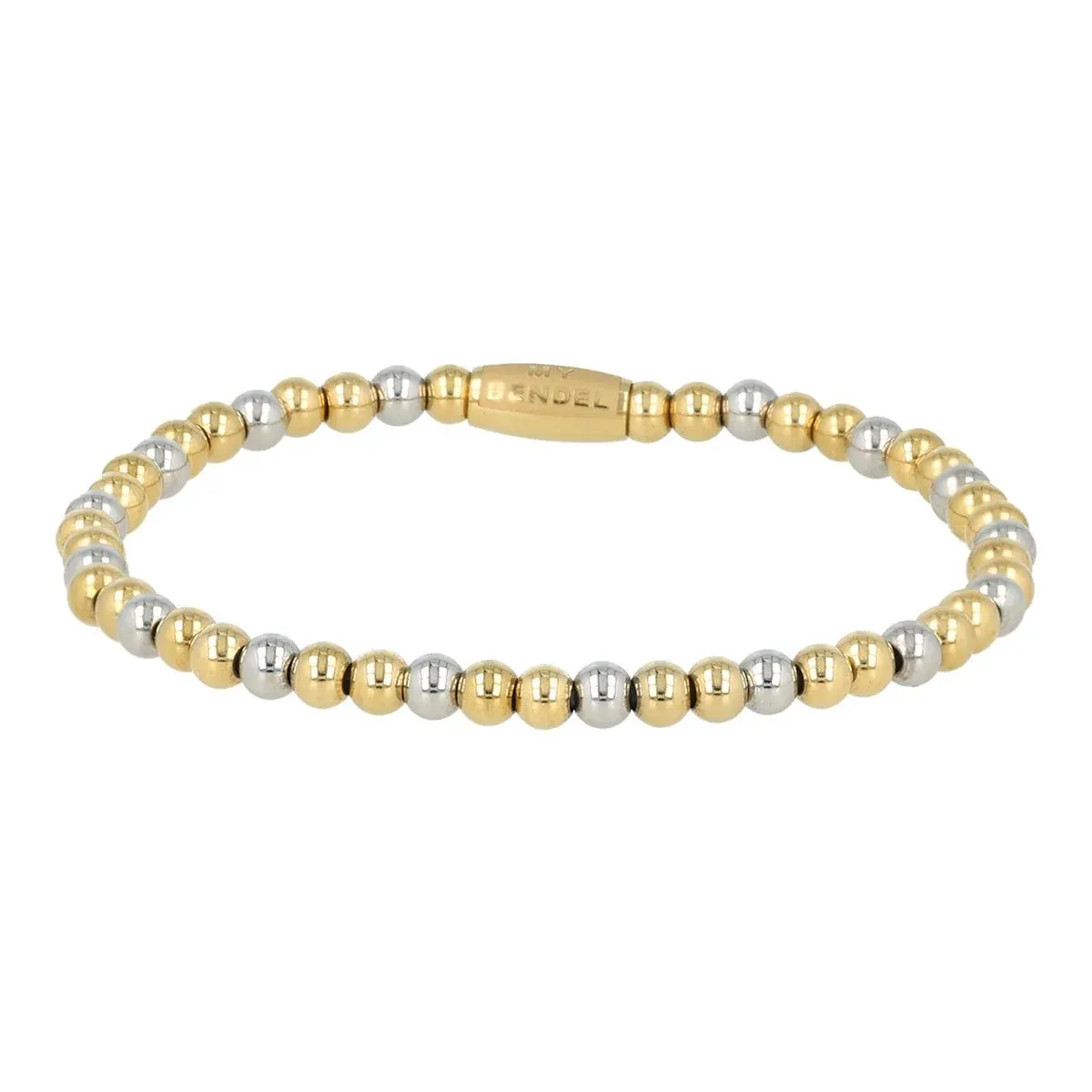 My Bendel Bicolor armband | Goud 1 My Bendel My Bendel Bicolor armband | Goud