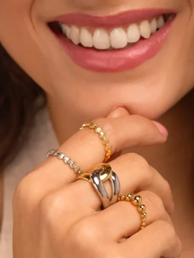 My Bendel My Bendel Bicolor Ring | Goud