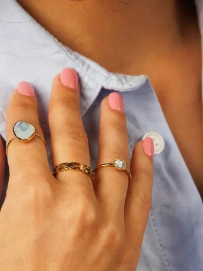 My Bendel My Bendel Bloemenring Tijdloos | Goud