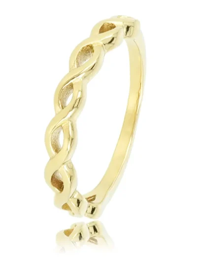 My Bendel My Bendel Gewoven aanschuifring | Goud