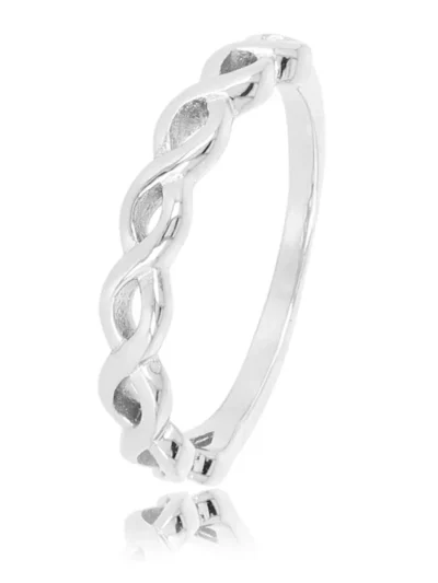My Bendel My Bendel Gewoven aanschuifring | Zilver