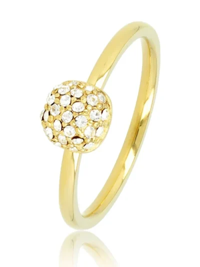 My Bendel My Bendel Gouden ring met zirkonia | Goud