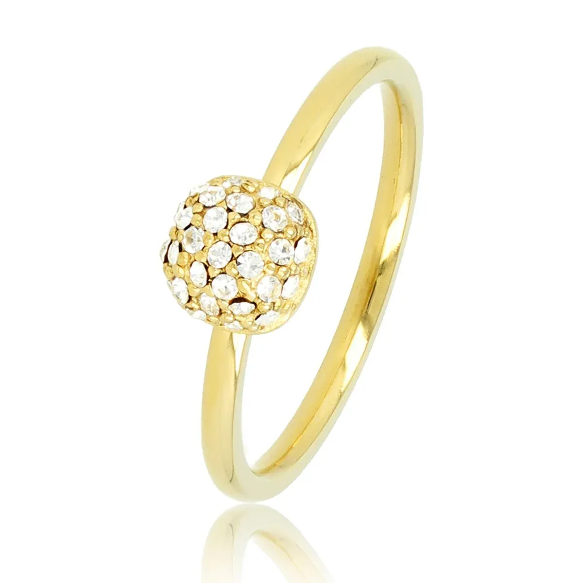 My Bendel Gouden ring met zirkonia | Goud 1 My Bendel My Bendel Gouden ring met zirkonia | Goud