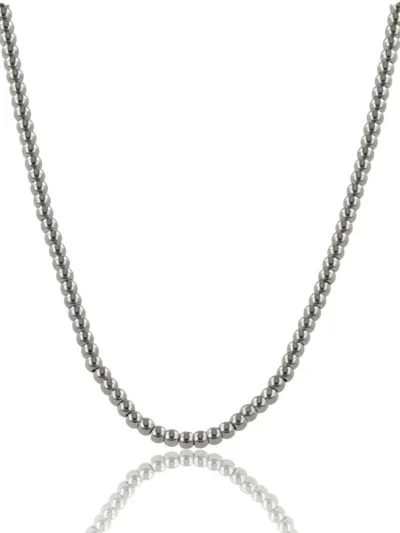 My Bendel My Bendel Ketting 3mm Balletjes | Zilver