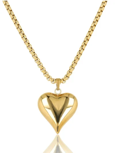 My Bendel My Bendel Ketting Harten Bedel | Goud