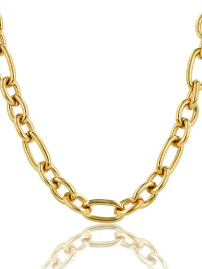 My Bendel My Bendel Ketting Ronde Ovale Schakels | Goud