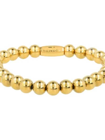 My Bendel My Bendel Kralenarmband 6 mm | Goud