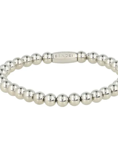 My Bendel My Bendel Kralenarmband 6 mm | Zilver
