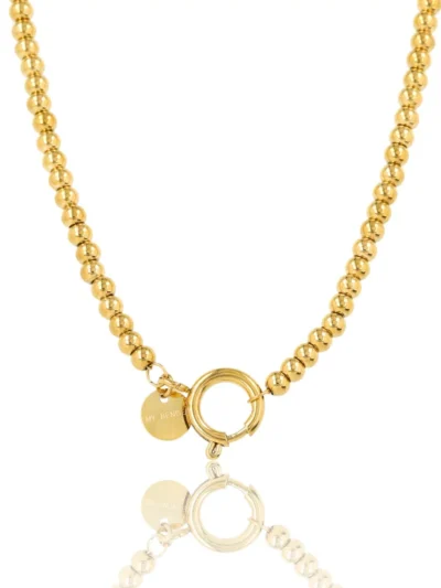 My Bendel My Bendel Kralenketting met Slotje | Goud
