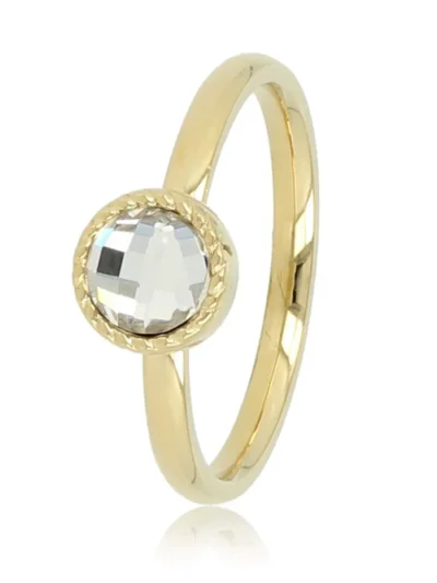 My Bendel My Bendel Ring kristal glassteen | Goud