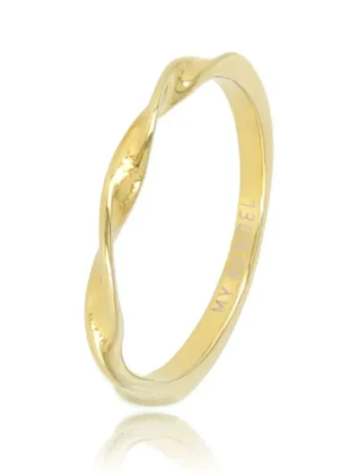 My Bendel My Bendel Ring met twist | Goud
