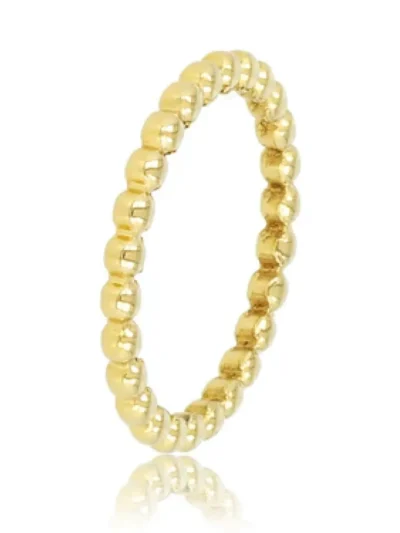 My Bendel My Bendel Ring voorzien van bolletjes | Goud