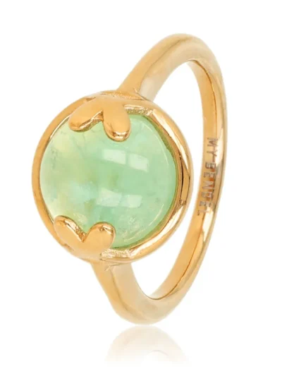 My Bendel My Bendel Ronde Ring met Hartjesdetail | Goud