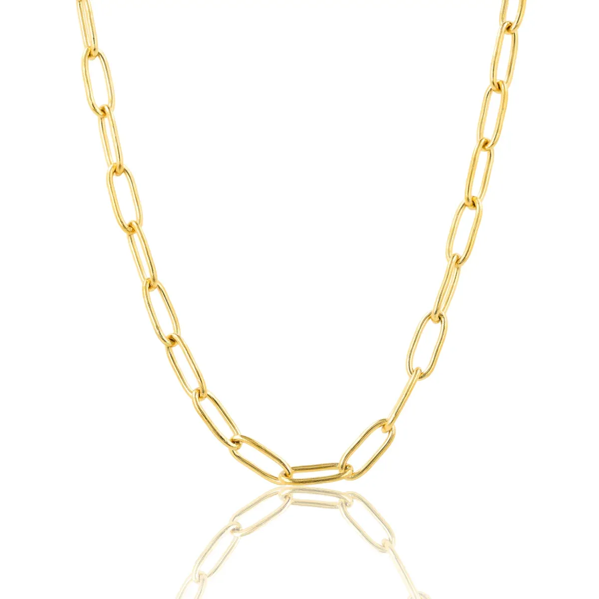 My Bendel Schakelketting Ovale Schakels | Goud 1 My Bendel My Bendel Schakelketting Ovale Schakels | Goud