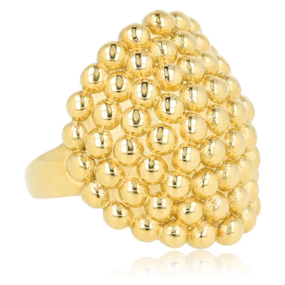 My Bendel Statement Ring Bolletjes | Goud 1 My Bendel My Bendel Statement Ring Bolletjes | Goud