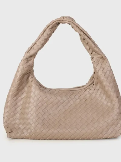Sunsetfashio Sunsetfashio Gevlochten tas | Bruin